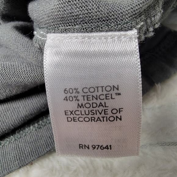 J.Jill Women’s M Green Embroidered Sleeveless Dress Cotton Tencel Boho Artsy - Picture 8 of 8